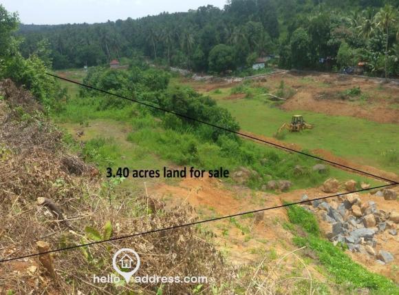 Picture showing the boundary. 3.07 acres
