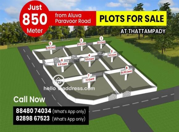 Plot Details and contact number