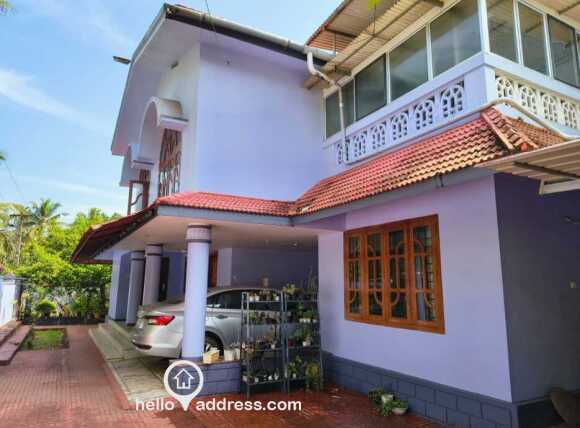 Garden and car parking