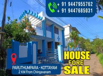 Residential House Villa for Sale in Kottayam, Kottayam town, Paruthumpara, Paruthumpara