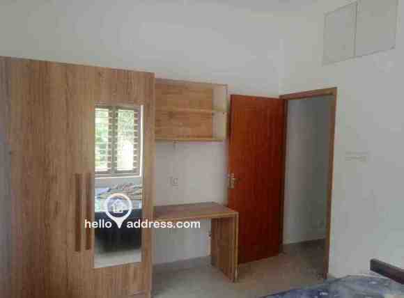 Guest bedroom (GF) with cabinets and Study table