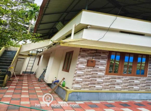 Back side of the house