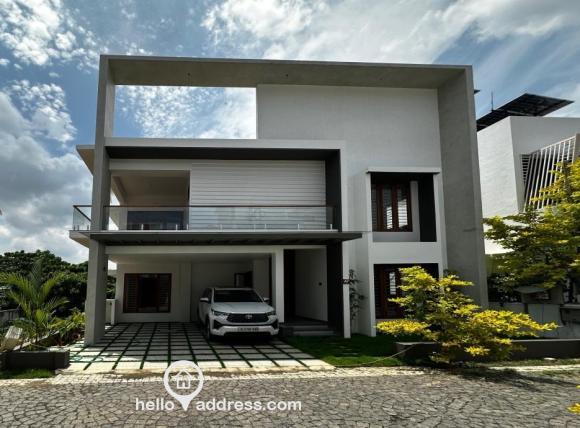 House from the front