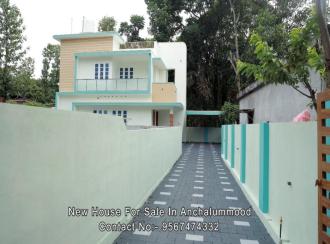 Residential House Villa for Sale in Kollam, Kollam, Anchalummoodu, Near SBI Bank