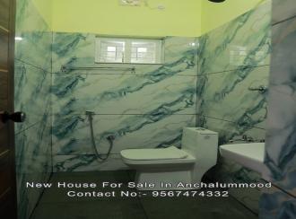 Residential House Villa for Sale in Kollam, Kollam, Anchalummoodu, Near SBI Bank