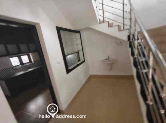 Kitchen entrance and wash area
