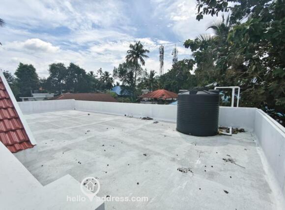 Roof top cleaned and painted