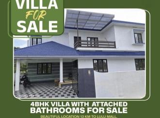 Residential House Villa for SaleErnakulam, Koonammavu, Kongorppilly