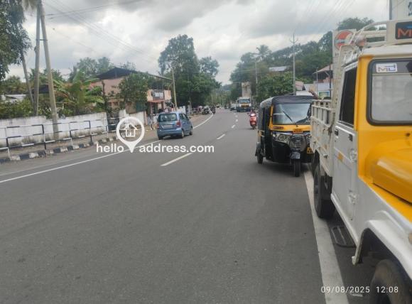 Panachivila IOC petrol pump road view