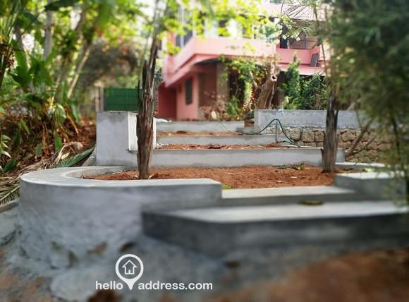 House view from garden