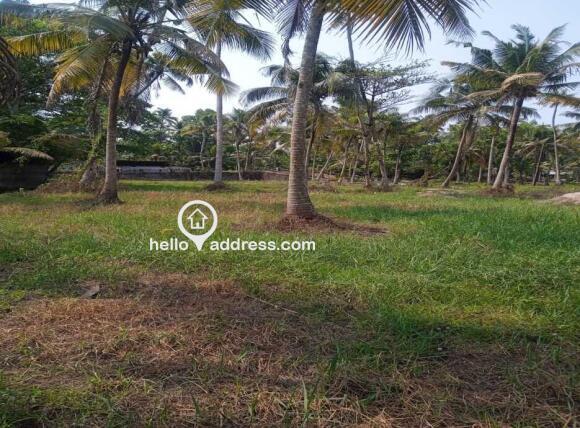 Front view of the land