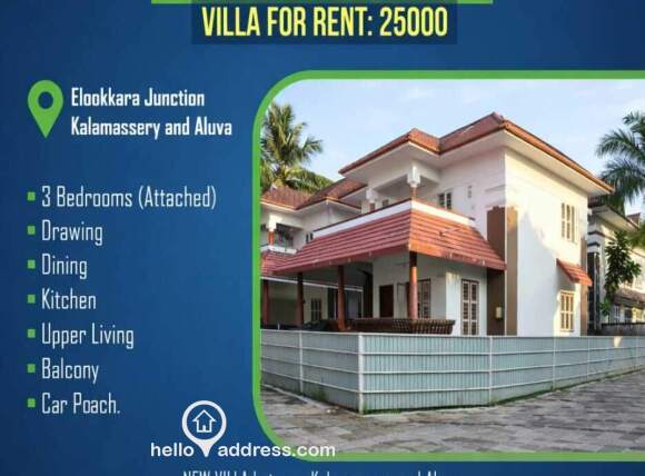 Residential House Villa for Rent