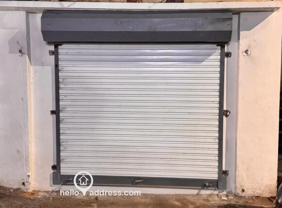 Front View with shutter closed