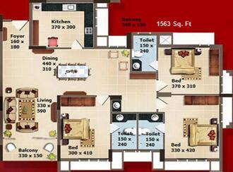 Residential Apartment for Sale in Ernakulam, Tripunithura, Irumpanam, sfs kingdom