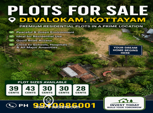 PRIME PLOTS FOR SALE