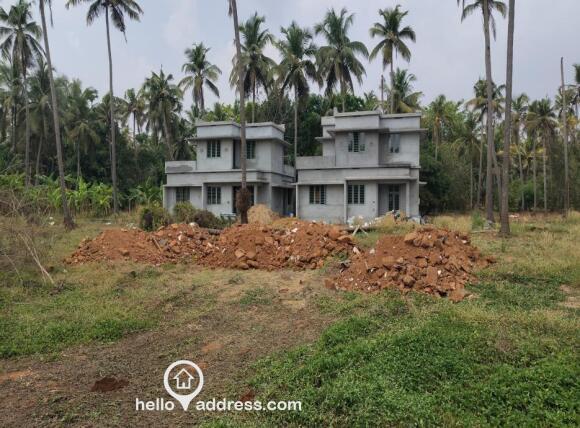 Houses under construction
