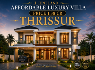 Residential House Villa for Sale in Thrissur, Thrissur, Peramangalam