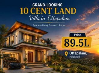Residential House Villa for SalePalakkad, Ottappalam, Palappuram
