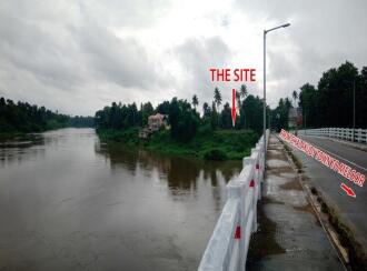 Residential Land for Sale in Thrissur, Chalakudy, Chalakkudy, Vettukadave Road Chalakudy - connecting Meloor.