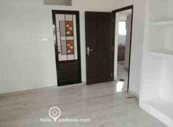 Bedroom with attached bathroom