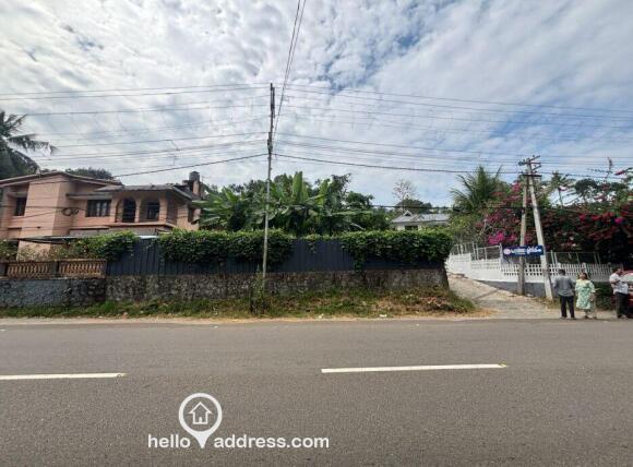 Front view from the road