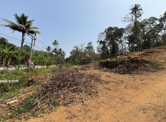 Side straight view of the property