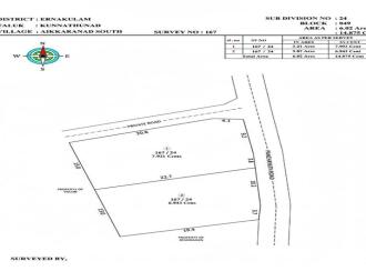 Residential Land for Sale in Ernakulam, Kolenchery, Choondy, Poothrikka