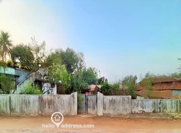Front - EAST side with GATE ENTRACE to PROPERTY