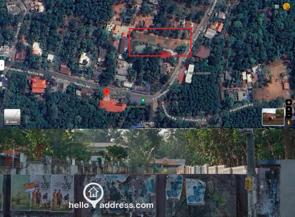 Property Frontage facing Grama Panchayat