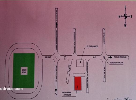 FLAT LOCATION CHART