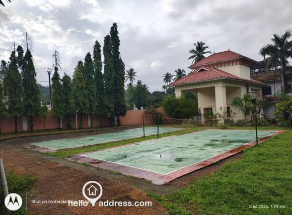 Badminton court
