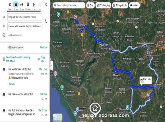 Distance to Airport