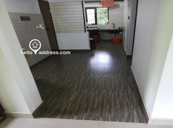 Passage and kitchen
