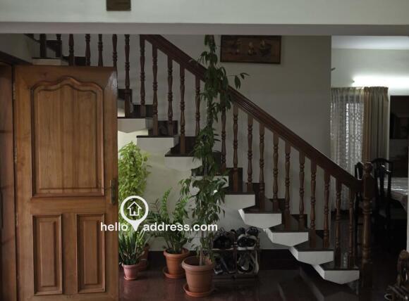 living room to first floor