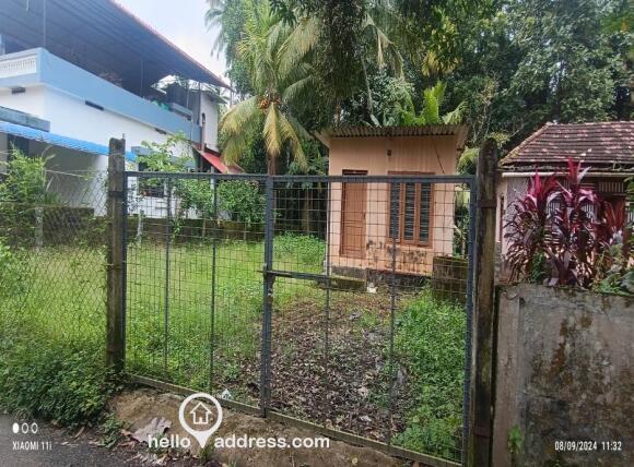 fenced property with gate