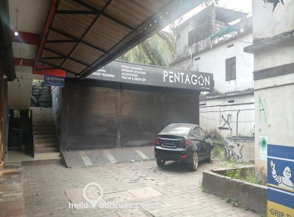 Roadside Commercial Building with Parking – 3 Shop Rooms for Sale