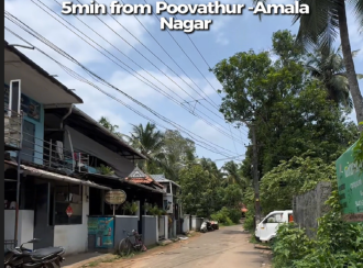 Residential Land for Sale in Thrissur, Thrissur town, Thrissur, Peruvellur