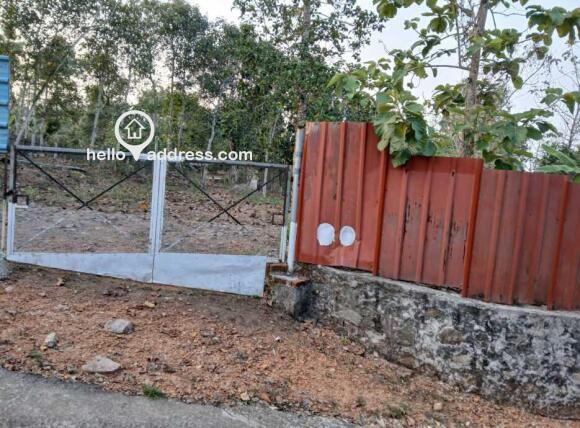 Entrance gate to 22 Cents plot