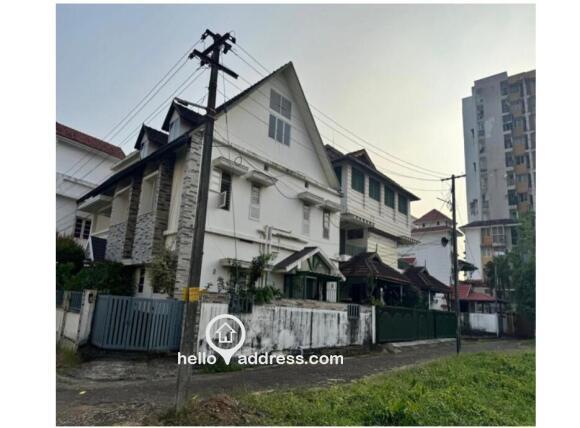Existing residential buildings in the compound