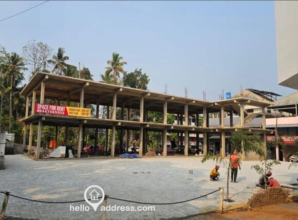 3500 sqft plus 7000 sqft parking area