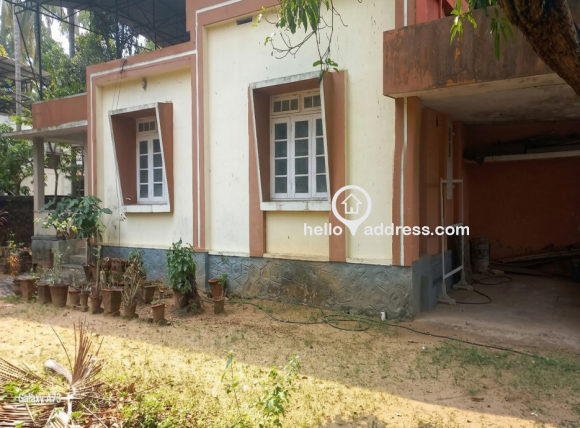 Image of house and plot from the right side.