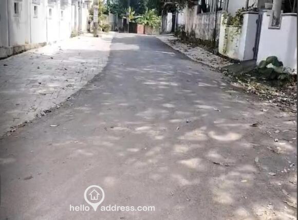 Tar Road infront of Plot. Residential Area