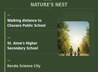 Residential Land for Sale in Kottayam, Kuravilangad, Kurianad, Chavara Hills School