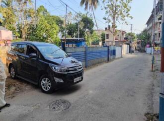 Residential Land for Sale in Trivandrum, Thiruvananthapuram, Jagathy, Mudippura Temple Road from Jagathy Junction running some what parallel to Kochar Road but joining Kochar Road at 1/2 K.M from Jagathy Junction