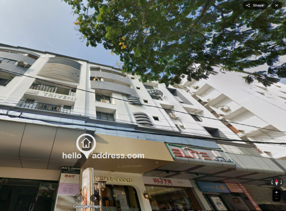 Front view of apartment