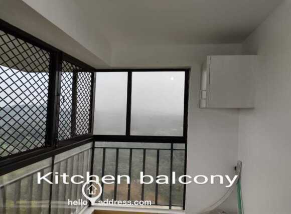 Kitchen balcony