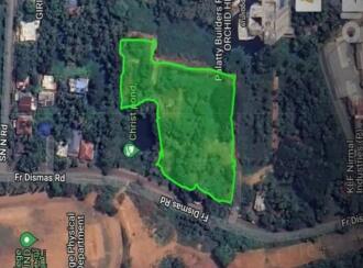 Commercial Land for Rent in Thrissur, Irinjalakuda, Tana, Fr Dismas Road
