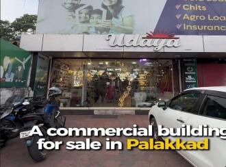 Commercial Building for Sale in Palakkad, Palakkad, Kalmandapam, Chandra Nagar
