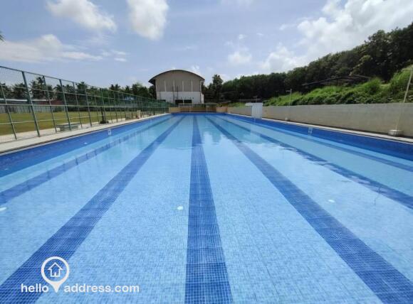 Olympic-size swimming pool