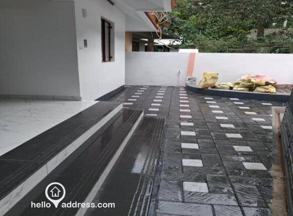 Front courtyard